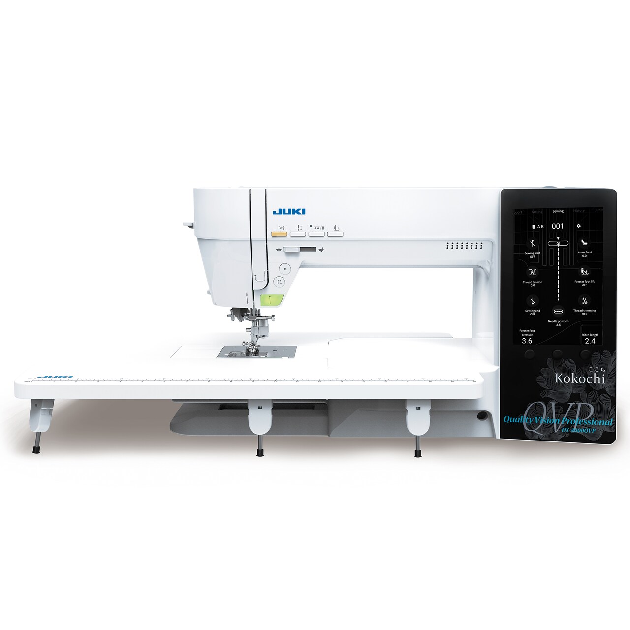 Juki Kokochi DX-4000QVP 12" Arm Professional Quality Computerized Sewing Machine